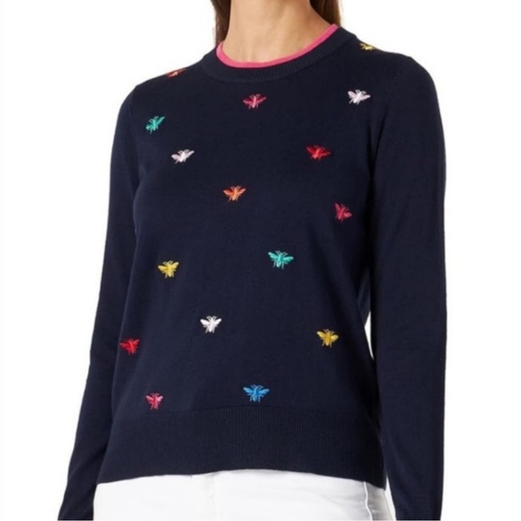 Joules embroidered bee sweater - Picture 1 of 7